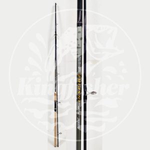 Kingfisher Super Solid Glass Fiber Unbreakable Spinning Fishing Rod-size-6FT,7 FT,8FT,9FT (8FT, Kingfisher Super Solid)-Set 2